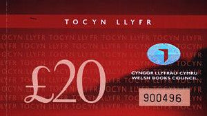 Tocyn Llyfr Cymraeg: 20 Punt / 20 Pounds