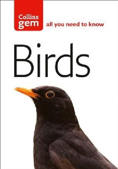 Clawr llyfr / Book cover: Collins Gem: Birds