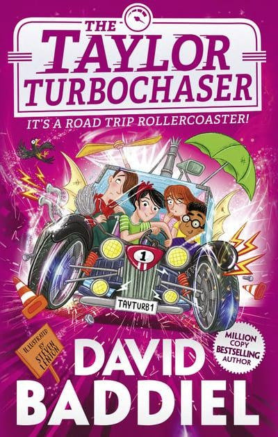 Clawr llyfr / Book cover: The Taylor Turbochaser