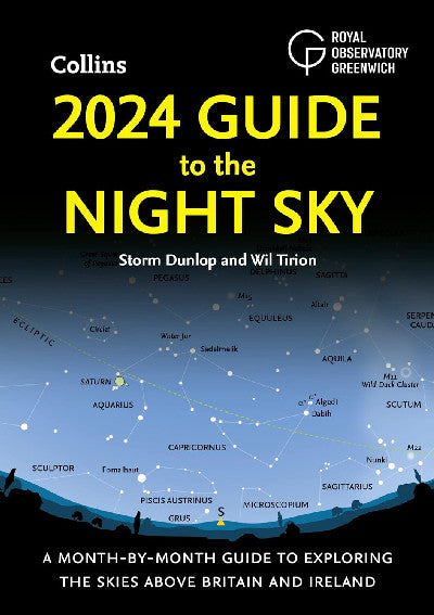 Clawr llyfr / Book cover: 2024 Guide to the Night Sky