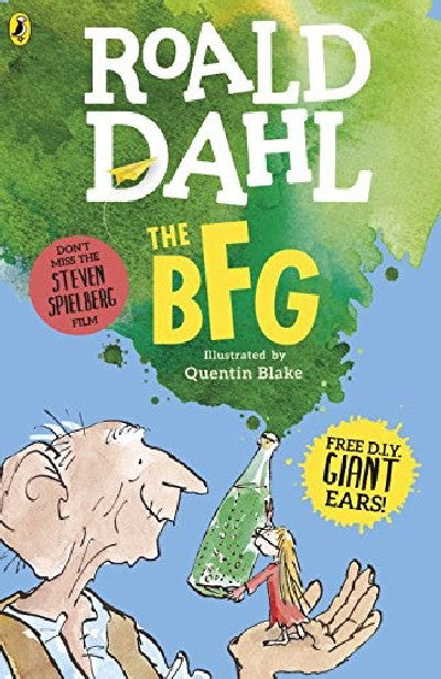 Clawr llyfr / Book cover: The BFG