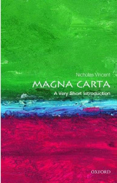 Clawr llyfr / Book cover: Magna Carta - A Very Short Introduction