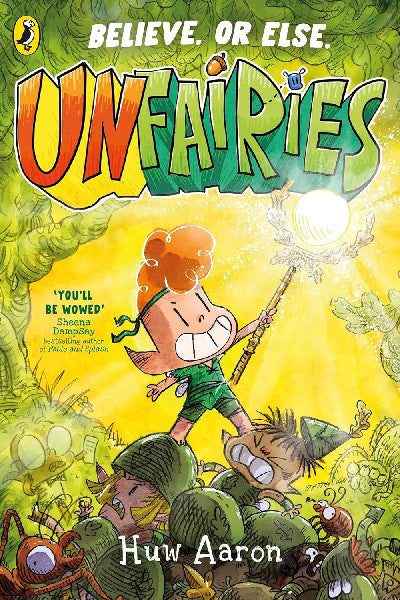 Clawr llyfr / Book cover: Unfairies