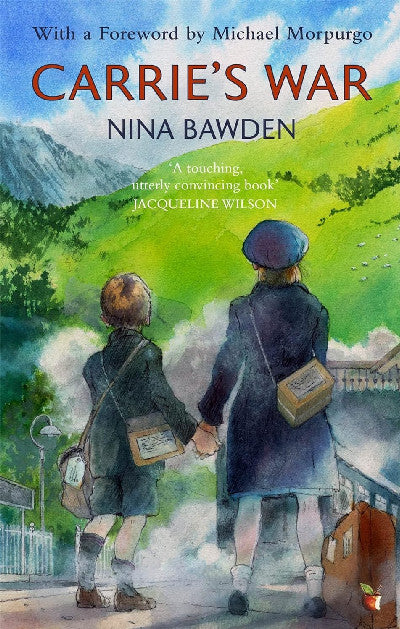 Clawr llyfr / Book cover: Carrie's War