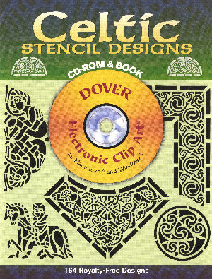 Celtic Stencil Designs (CD-ROM & Book) 