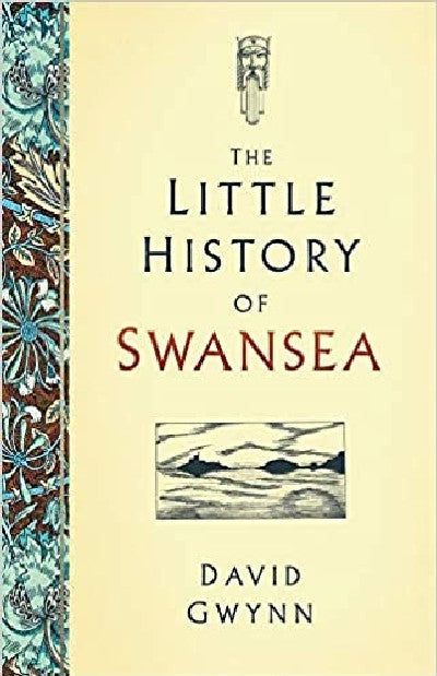Clawr llyfr / Book cover: The Little History of Swansea