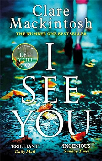 Clawr llyfr / Book cover: I See You