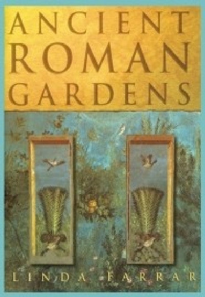 Clawr llyfr / Book cover: Ancient Roman Gardens