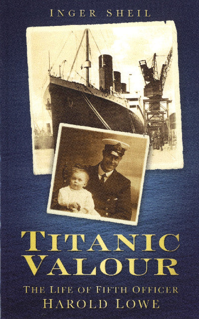 Clawr llyfr / Book cover: Titanic Valour