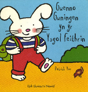 Gwenno Gwningen yn yr Ysgol Feithrin