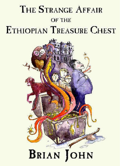Clawr llyfr / Book cover: Strange Affair of the Ethiopian Treasure Chest, The