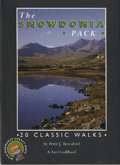 Clawr llyfr / Book cover: Snowdonia Pack, The - 20 Classic Walks