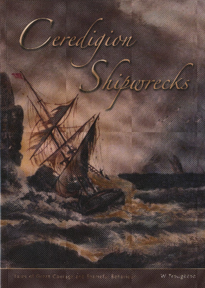 Clawr llyfr / Book cover: Ceredigion Shipwrecks