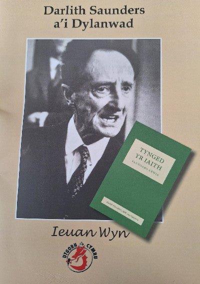 Clawr llyfr / Book cover: Darlith Saunders a'i Dylanwad