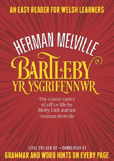 Clawr llyfr / Book cover: Bartleby Yr Ysgrifennwr