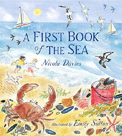 Clawr llyfr / Book cover: A First Book of the Sea