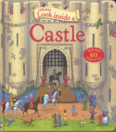 Clawr llyfr / Book cover: Look Inside a Castle