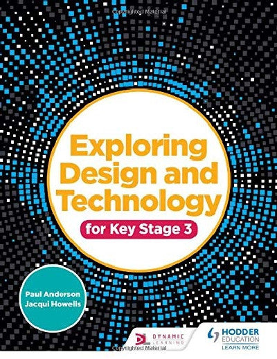Clawr llyfr / Book cover: Exploring Design and Technology for Key Stage 3