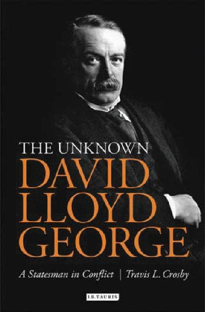 Clawr llyfr / Book cover: The Unknown David Lloyd George