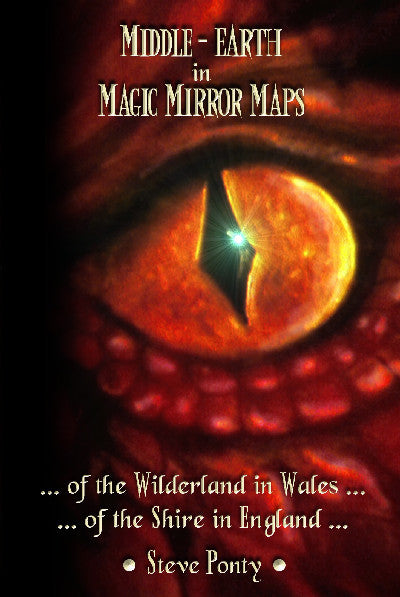 Clawr llyfr / Book cover: Middle-Earth in Magic Mirror Maps