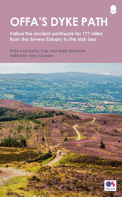 Clawr llyfr / Book cover: Offa's Dyke Path
