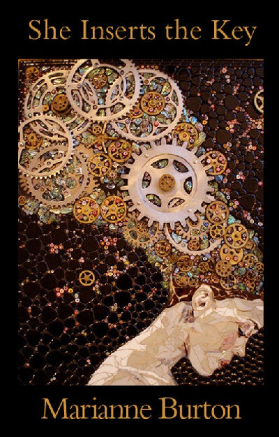 Clawr llyfr / Book cover: She Inserts the Key