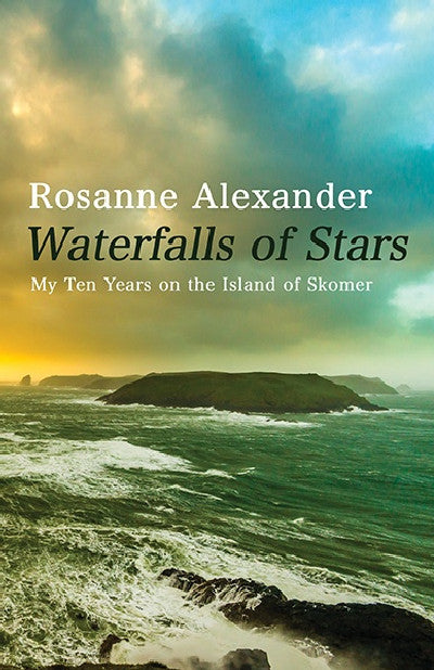 Clawr llyfr / Book cover: Waterfalls of Stars