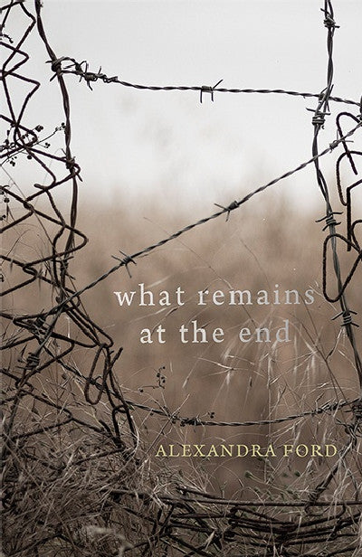 Clawr llyfr / Book cover: What Remains at the End