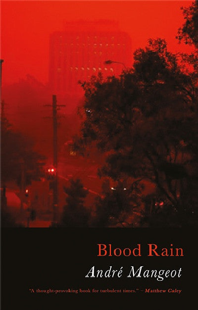 Clawr llyfr / Book cover: Blood Rain