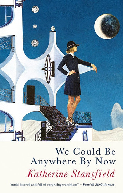 Clawr llyfr / Book cover: We Could Be Anywhere by Now