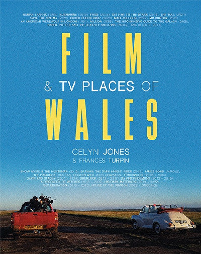 Clawr llyfr / Book cover: Film & TV Places of Wales