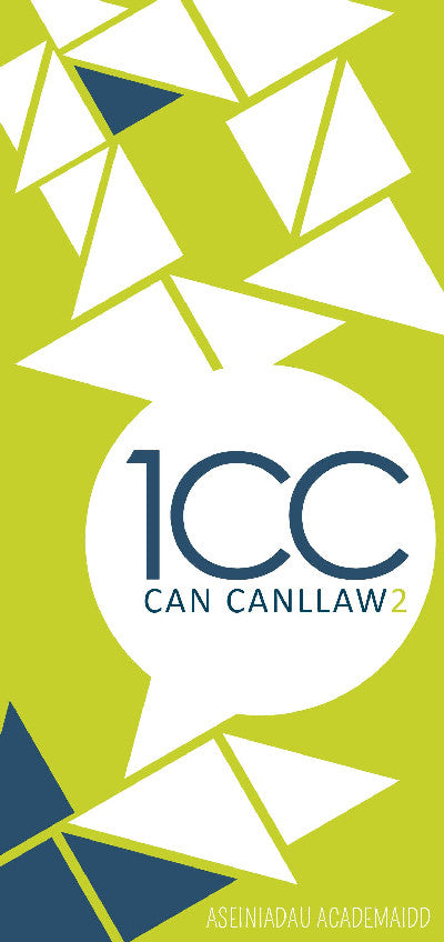 Clawr llyfr / Book cover: Can Canllaw 2