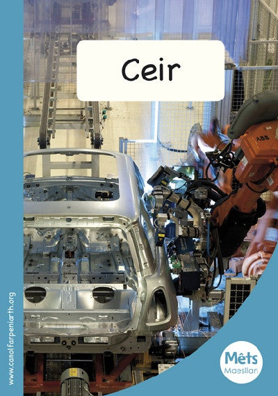 Clawr llyfr / Book cover: Mêts Maesllan: Ceir