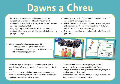 Clawr llyfr / Book cover: Dawns a Chreu
