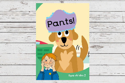Clawr llyfr / Book cover: Dyna Chi Dric: Pants