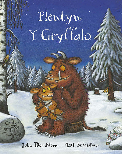 Clawr llyfr / Book cover: Plentyn y Gryffalo