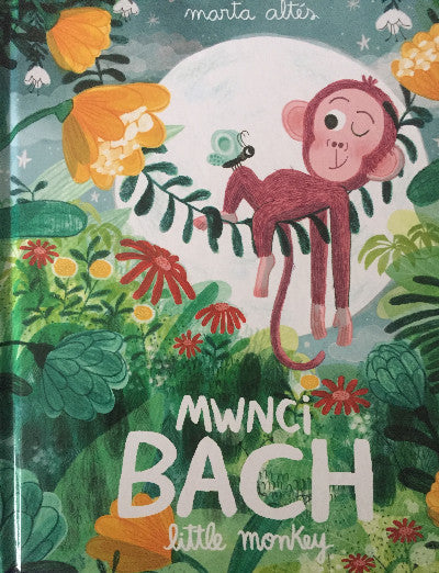 Clawr llyfr / Book cover: Mwnci Bach / Little Monkey — Little Monkey