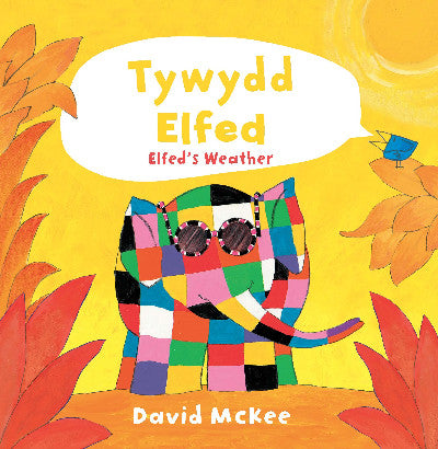 Clawr llyfr / Book cover: Cyfres Elfed: Tywydd Elfed / Elfed's Weather — Elfed's Weather