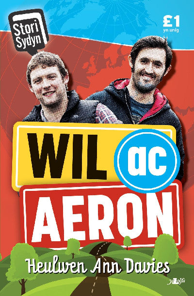 Clawr llyfr / Book cover: Stori Sydyn: Wil ac Aeron