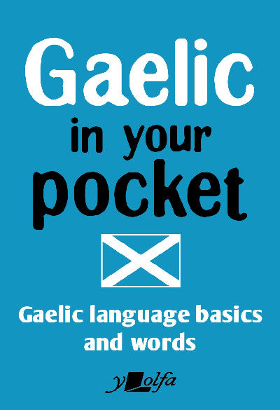 Clawr llyfr / Book cover: Gaelic in Your Pocket