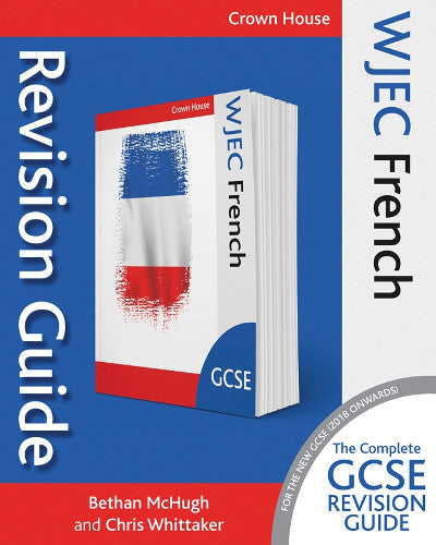 Clawr llyfr / Book cover: WJEC GCSE French: Revision Guide