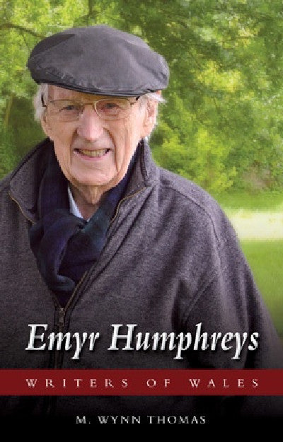 Clawr llyfr / Book cover: Writers of Wales: Emyr Humphreys