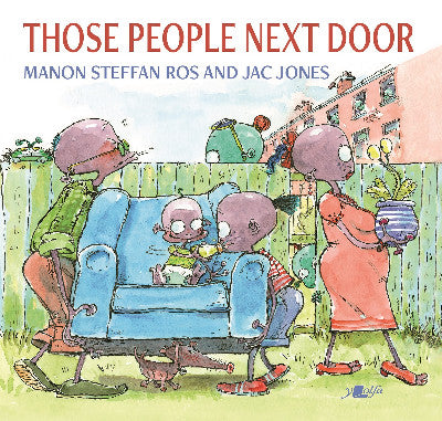 Clawr llyfr / Book cover: Those People Next Door