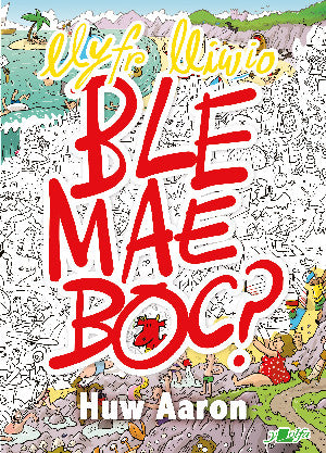 Llyfr Lliwio Ble Mae Boc?