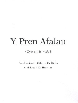 Y Pren Afalau (Cywair is Bb)