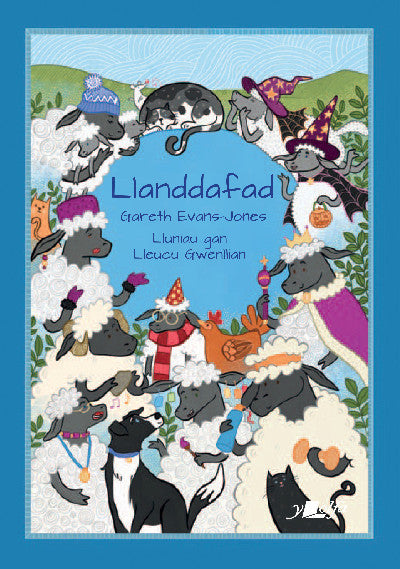 Clawr llyfr / Book cover: Llanddafad