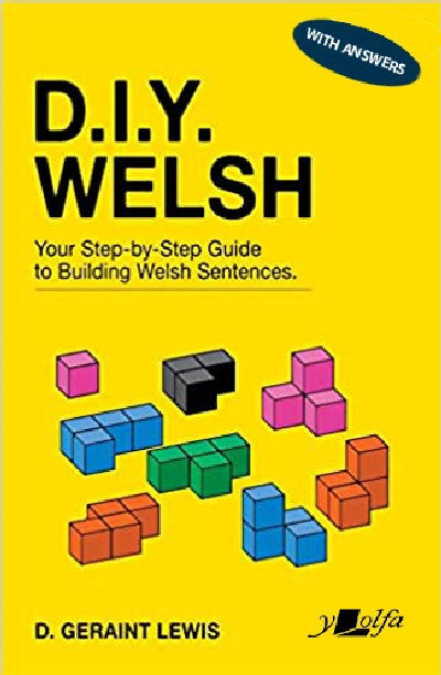Clawr llyfr / Book cover: D.I.Y. Welsh - WITH ANSWERS