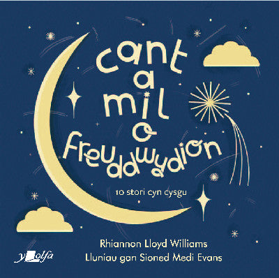 Clawr llyfr / Book cover: Cant a Mil o Freuddwydion