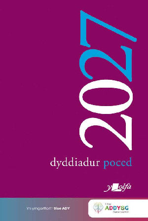 Clawr y llyfr: Dyddiadur Poced Y Lolfa 2027 Pocket Diary / Book cover: Dyddiadur Poced Y Lolfa 2027 Pocket Diary