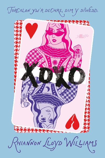 Clawr llyfr / Book cover: xoxo